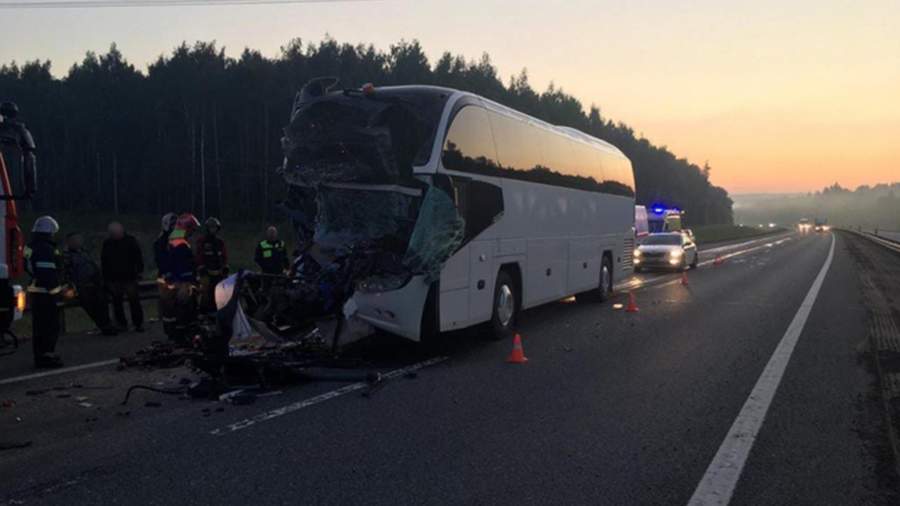 В ДТП с автобусом во Владимирской области пострадали 22 человека<br />
