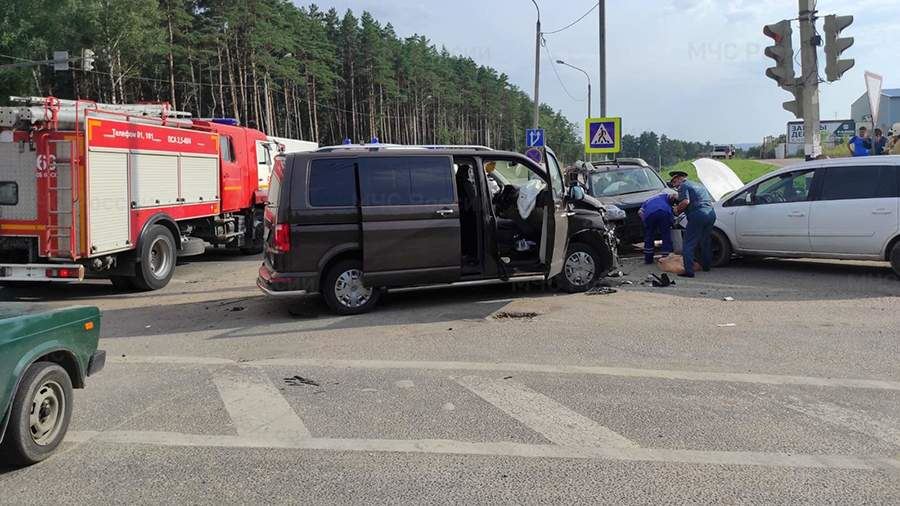 В ДТП с тремя машинами в Обнинске пострадали 11 человек<br />
